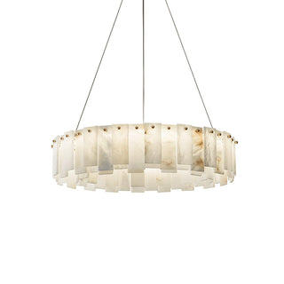 Alabaster Luxury Alabaster Round Chandelier