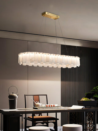 Alabaster Luxury Alabaster Round Chandelier