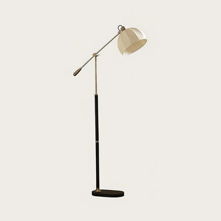 Orion Adjustable Metal Fabric Floor Lamp