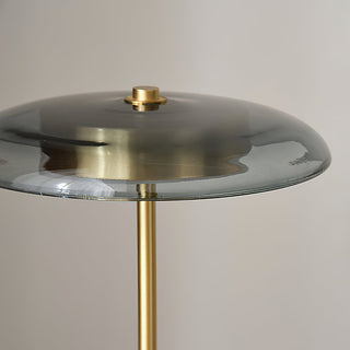 Alaula Lacquered Wood Metal Table Lamp