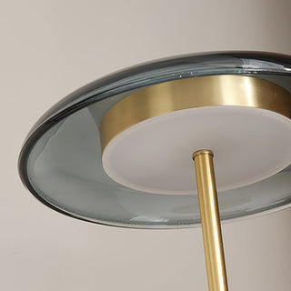 Alaula Lacquered Wood Metal Table Lamp