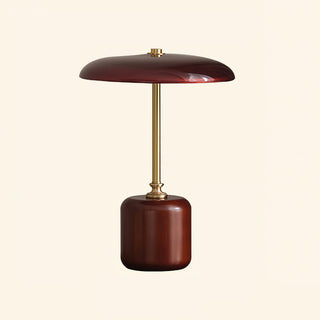 Alaula Lacquered Wood Metal Table Lamp