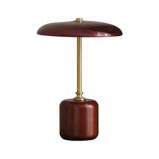 Alaula Lacquered Wood Metal Table Lamp