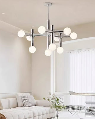 Orion Modern Chrome Globe Chandelier