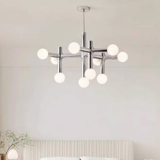 Orion Modern Chrome Globe Chandelier