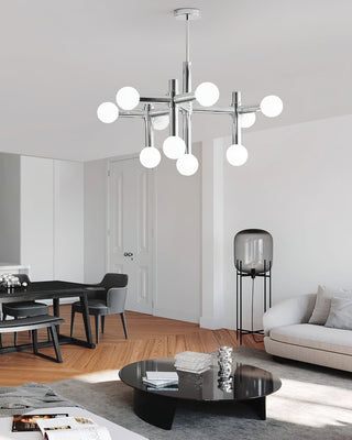 Orion Modern Chrome Globe Chandelier