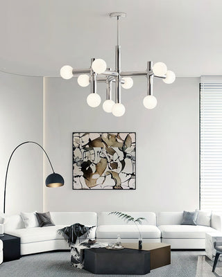 Orion Modern Chrome Globe Chandelier