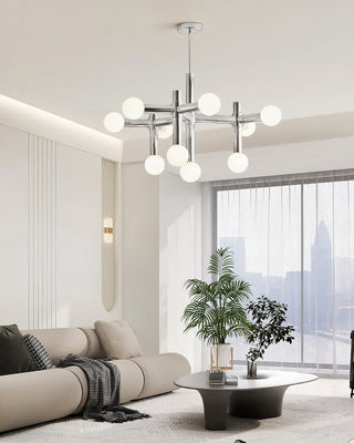 Orion Modern Chrome Globe Chandelier