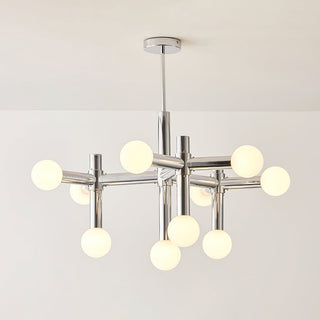 Orion Modern Chrome Globe Chandelier
