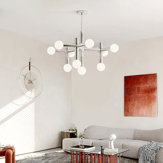 Orion Modern Chrome Globe Chandelier