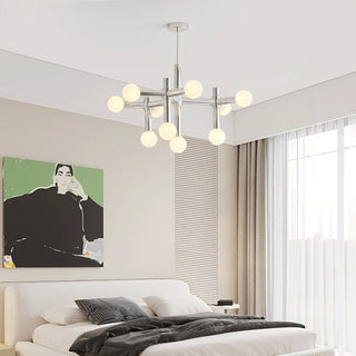 Orion Modern Chrome Globe Chandelier