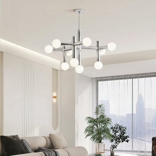 Orion Modern Chrome Globe Chandelier