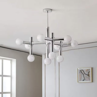 Orion Modern Chrome Globe Chandelier