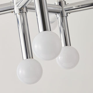Orion Modern Chrome Globe Chandelier