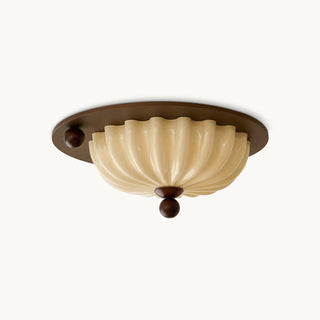 Vera Vintage Ribbed Ceiling Light