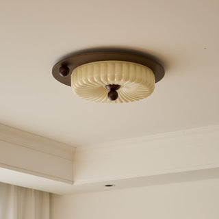 Vera Vintage Ribbed Ceiling Light