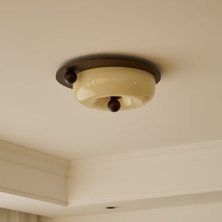 Vera Vintage Ribbed Ceiling Light