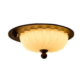 Vera Vintage Ribbed Ceiling Light