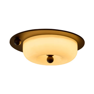 Vera Vintage Ribbed Ceiling Light