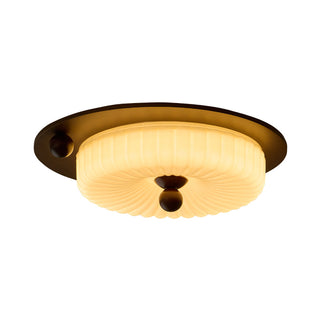 Vera Vintage Ribbed Ceiling Light