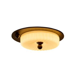 Vera Vintage Ribbed Ceiling Light