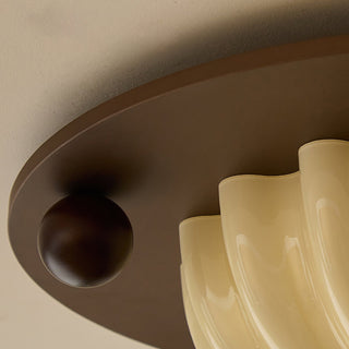 Vera Vintage Ribbed Ceiling Light