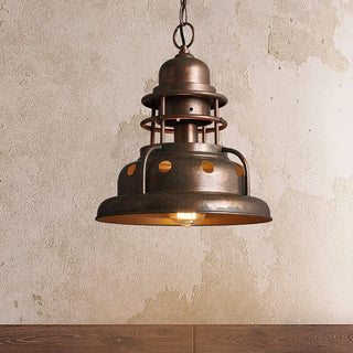 Alessio Industrial Iron Pendant Light