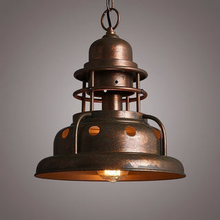 Alessio Industrial Iron Pendant Light