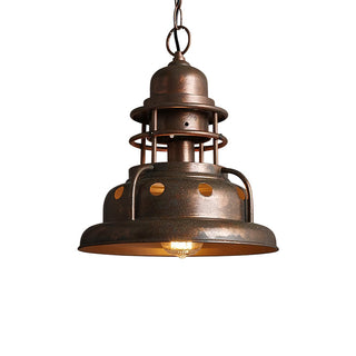 Alessio Industrial Iron Pendant Light