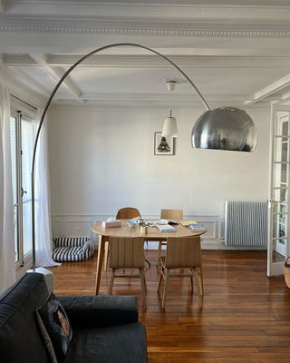 Lumina Modern Marble Arc Floor Lamp