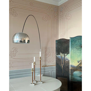 Lumina Modern Marble Arc Floor Lamp