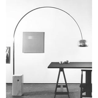 Lumina Modern Marble Arc Floor Lamp