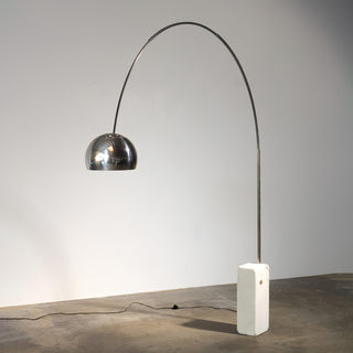 Lumina Modern Marble Arc Floor Lamp