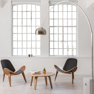 Lumina Modern Marble Arc Floor Lamp