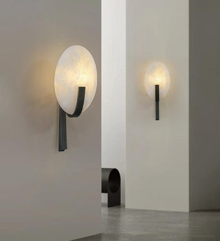Alice Minimalist Alabaster Wall Light