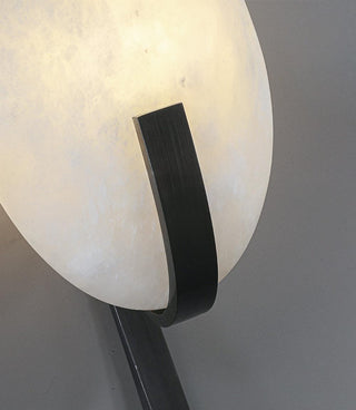 Alice Minimalist Alabaster Wall Light