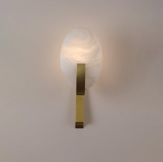 Alice Minimalist Alabaster Wall Light