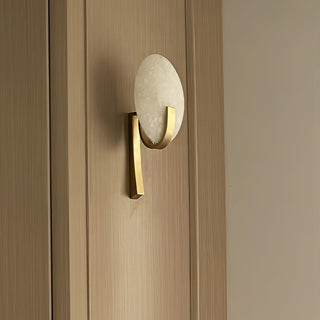 Alice Minimalist Alabaster Wall Light