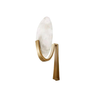 Alice Minimalist Alabaster Wall Light