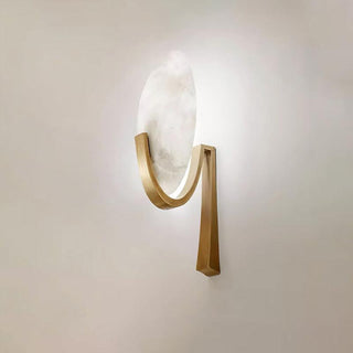 Alice Minimalist Alabaster Wall Light