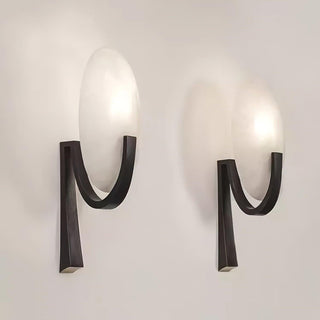Alice Minimalist Alabaster Wall Light