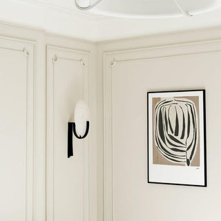 Alice Minimalist Alabaster Wall Light