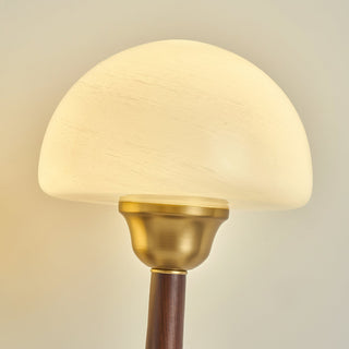 Alice Modern Glass Wood Table Lamp