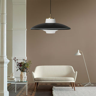 Alien Frisbee Wabi-Sabi Iron Pendant Light