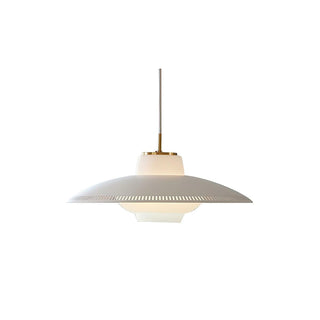 Alien Frisbee Wabi-Sabi Iron Pendant Light