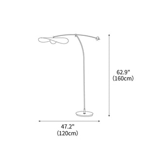 Alonso Minimalist Metal Floor Light