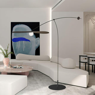 Alonso Minimalist Metal Floor Light