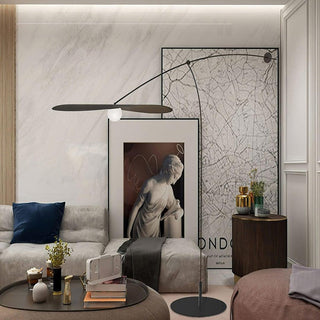 Alonso Minimalist Metal Floor Light