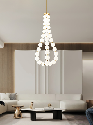 Elowen Cascading Glass Multi-Light Pendant