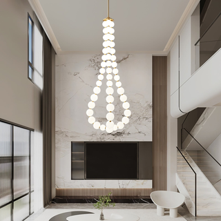 Elowen Cascading Glass Multi-Light Pendant